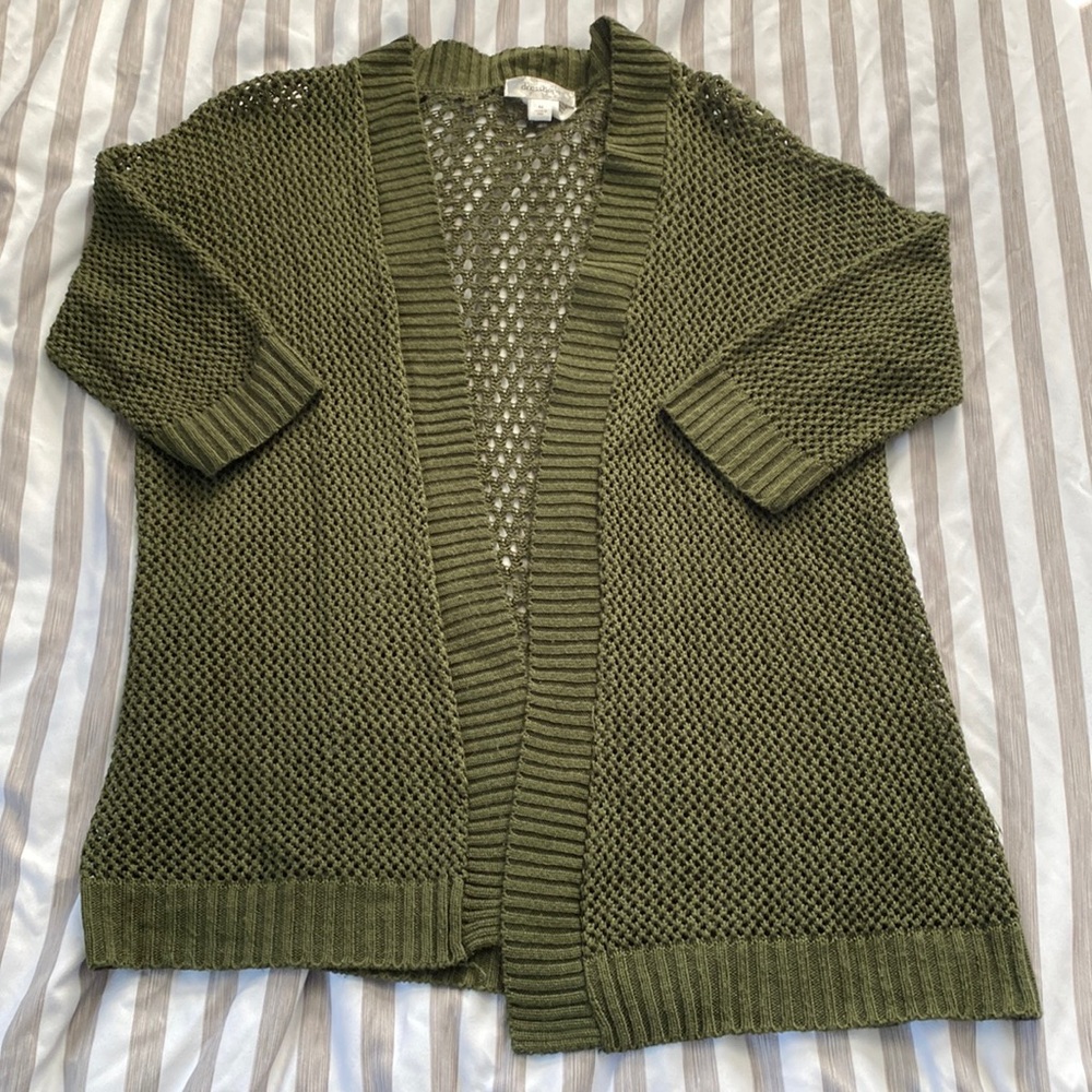 🌸 short sleeve knit cardigan